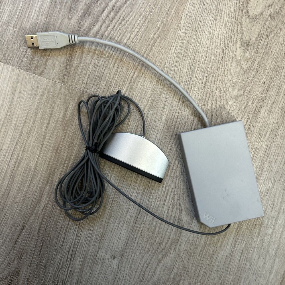 Nintendo Wii Speak Microphone RVL-029 Hands Free Wired Mic Genuine OEM Tested